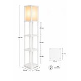 Opviq podna lampa, bijela Slike