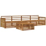 Set vanjskih sofa 5 kom. Prirodna Čvrsto drvo akacije | shoptok.hr