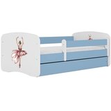 HAPPYKIDS Dječji krevet Dreamy balerina 180x80 bez madraca bez ladice Plava | shoptok.hr