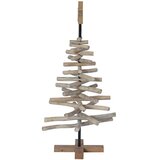  Božično drevo z stojalom Rjava 90 cm Trdna tikovina, (5000066060) | Shoptok.si