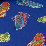 Catherine Lansfield Plava dječja plahta s gumom za krevet za jednu osobu 90x190 cm Bright Football – | shoptok.hr