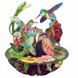 Santoro Pirouettes - Čestitka 3D - Pirouettes, Hummingbirds | Eponuda.com