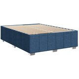 vidaXL Posteljni okvir moder 160x200 cm blago, (21310411) | Shoptok.si