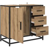  Kupaonski ormar s ladicama Umjetnički hrast 65 x 33 x 60 cm | shoptok.hr