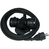 Kabel produžni vrtni trostruki 3m IP44 | shoptok.hr
