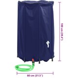  Spremnik za vodu sa slavinom sklopivi 500 L PVC Plava | Shoptok.si