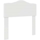  Uzglavlje s uzglavljem Sjajno bijelo 100 cm Konstruirano drvo | shoptok.hr