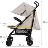 Kidwell Qugar kišobran kolica za djecu, bež i crna | shoptok.hr
