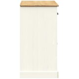 Komoda s ladicama VIGO 113x40x75 cm bijela od masivne borovine | Eponuda.com