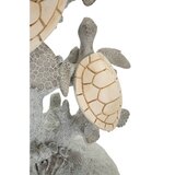 Mauro Ferretti Bijela/siva stolna lampa s tekstilnim sjenilom (visina 63,5 cm) Turtle – | shoptok.hr