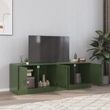 vidaXL TV ormarići 2 kom maslinastozeleni 67 x 39 x 44 cm čelični Cijene