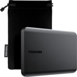 Toshiba External Hard Drive Canvio Basics Excl (2.5" 2TB, USB3.2 Gen 1, Black) | Eponuda.com