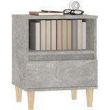  Nočna omarica 2 kosa betonsko siva 40x35x50 cm, (20732376) | Shoptok.si