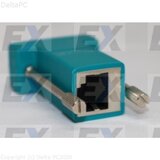  Serial port zenski na RJ45 zenski adapter RJ45-9Pin | Eponuda.ba