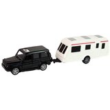  Set Jeep s kamperom crno-bijeli | shoptok.hr