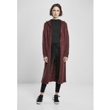 Urban Classics Women's hooded sweater made of soft feathers - burgundy | shoptok.hr