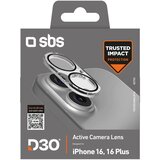 Sbs ACTIVE KALJENO STEKLO ZA D3O LEČO ZA KAMERO IPHONE 16/16 PLUS, (21911575) | Shoptok.si
