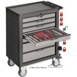 Vigor Voziček za delavnico 1000 s 7 predali V1901 mere:(D x Š) 1000 mm x 723 mm 72 kg Cijene