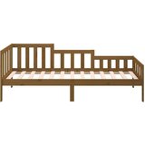  Dnevna postelja medeno rjava 80x200 cm trdna borovina, (20684877) | Shoptok.si