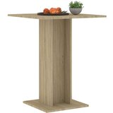 Bistro stol boja hrasta sonome 60x60x75 cm konstruirano drvo | shoptok.hr