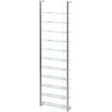 Spinder Design Kovinska polica v srebrni barvi 46 cm Cubic – Cene