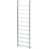 Kovinska polica v srebrni barvi 46 cm Cubic –