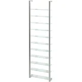 Metalna polica u srebrnoj boji 46 cm Cubic –