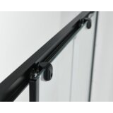 Sanotechnik kompletna tuš kabina epic 2 - 90x90x225 črni profili | Shoptok.si