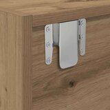 vidaXL TV omarica 2 kosi artisan hrast 100x31x25,5 cm inženirski les | Shoptok.si