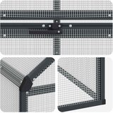  Kavez za ptice Antracit 181,5 x 221 x 173,5 cm | shoptok.hr
