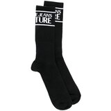 Versace Jeans Couture Nogavice 73YA0J04 Črna Cene