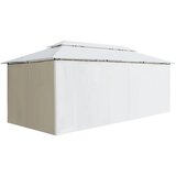  Sjenica sa zastorima 600 x 298 x 270 cm bijela 180 g/m² | Eponuda.ba