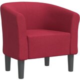  The Living Store Fotelj vinsko rdeče blago - Fotelj, (21501975) | Shoptok.si