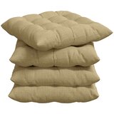 Jastučići za sjedenje 4 pcs Siva zelena 40 x 40 x 6 cm | Eponuda.ba