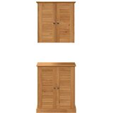  Set namještaja za kupaonicu VIGO 2 pcs Smeđa i medena smeđa | Eponuda.ba