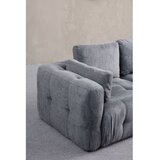 Atelier Del Sofa amaris 2 seater with pouffe grey ugaona sofa | ePonuda.com