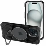 Armor Mag Cover maska kompatibilna s MagSafe za iPhone 15 crna Cijene