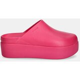 Crocs Natikače Dylan Platform Clog za žene, boja: ružičasta, s platformom, 209869.0ZQ | shoptok.hr