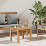 vidaXL Smeđa 45 x 45 x 36 cm Masivna tikovina | shoptok.hr
