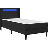  Okvir kreveta s madracem Crna 80 x 200 cm Umjetna koža - Crna 80 x 200 cm | shoptok.hr