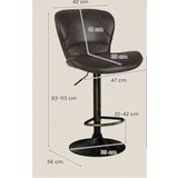  Komplet barstolica, do 150 kg - smeđa | shoptok.hr