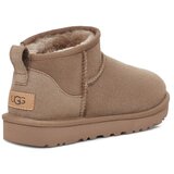 Ugg Snežke iz semiša Classic Ultra Mini bež barva, 1116109.CRBO | Shoptok.si