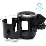 Fillikid držač za bocu Duo, crni | shoptok.hr