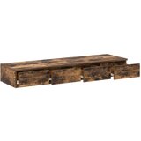  Ladice za krevet Dimljenog hrasta 120x36 5x16 5 cm Konstruirano drvo | shoptok.hr