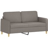  3-dijelni set sofa s jastucima smeđesivi od tkanine | shoptok.hr