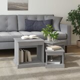  Stolići za kavu 3 kom boja hrasta sonome od konstruiranog drva | shoptok.hr
