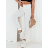 DStreet Spodnie damskie jeansowe MOLANO białe | Shoptok.si