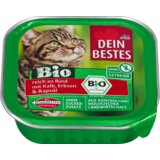 DEIN BESTES Kompletna hrana za odrasle mačke sa organskom govedinom i teletinom 100 g Cene