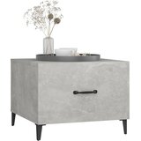  Stolić za kavu s metalnim nogama 2 kom boja betona 50x50x40 cm | shoptok.hr