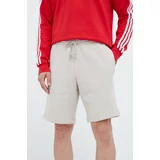 Adidas Kratke hlače moški, bež barva